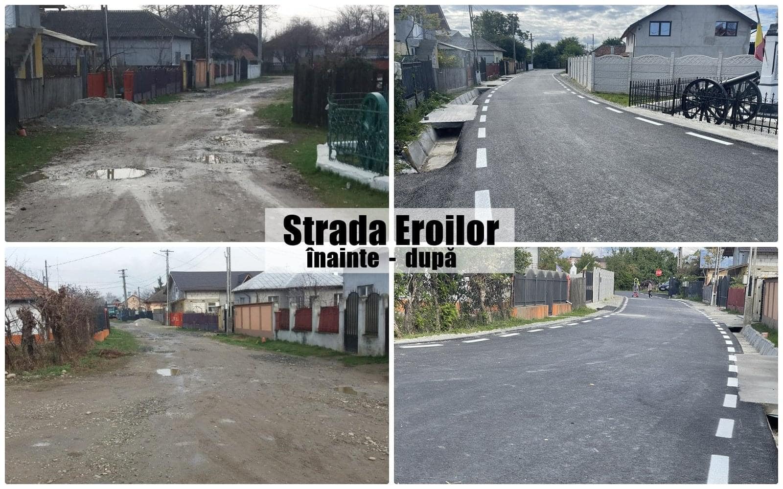Modernizare drumuri de interes local în Comuna Aninoasa, Județul Dâmbovița