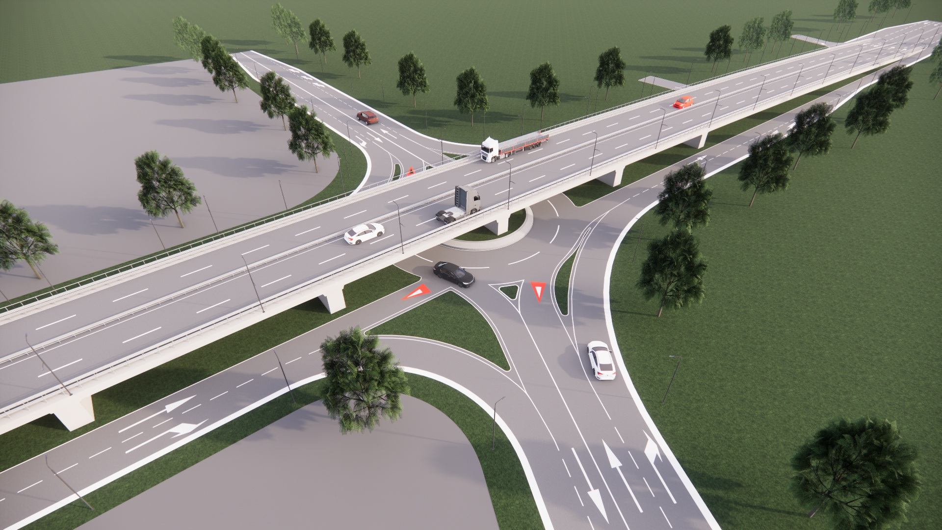 Construire Pasaj „Clubul Văcarilor" (Baia Mare – Recea) DN1C – DN VO BM E58